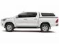 Mobile Preview: Hardtop mit aufklappbaren Seitenscheiben, in Wagenfarbe lackiert, kabinenhoch, für Toyota Hilux Doppelkabiner, Modell 2021