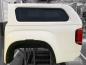 Mobile Preview: Hardtop mit seitlichen Schiebefenstern, in Wagenfarbe lackiert, kabinenhoch, für VW Amarok Doppelkabiner, Modell 2023