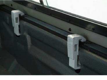 Hardtop mit aufstellbaren Seitenscheiben, in Wagenfarbe lackiert, kabinenhoch, für Mitsubishi L200 Doppelkabiner, Modell 2016