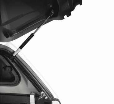 Hardtop mit aufstellbaren Seitenscheiben, in Wagenfarbe lackiert, kabinenhoch, für Renault Alaskan Doppelkabiner, Modell 2018