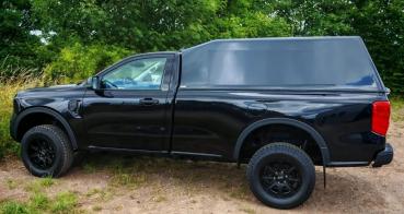 Hardtop, hohe Ausführung, für Ford Ranger Einzelkabiner, Modell 2023