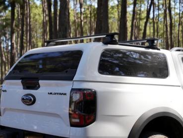 Hardtop mit aufklappbaren Seitenscheiben, in Wagenfarbe lackiert, kabinenhoch, für Ford Ranger Doppelkabiner, Modell 2023