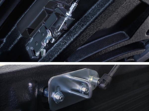 Laderaumabdeckung aus ABS für Ford Ranger Limited und Black Edition Doppelkabiner Mod. 2016
