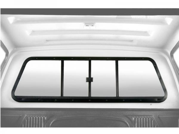 Hardtop mit aufklappbaren Seitenscheiben, in Wagenfarbe lackiert, kabinenhoch, für Renault Alaskan Doppelkabiner, Modell 2018