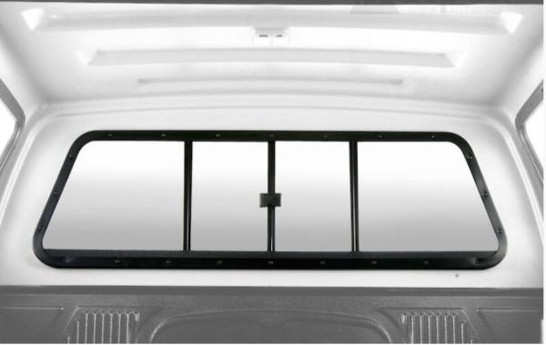 Hardtop mit aufklappbaren Seitenscheiben, in Wagenfarbe lackiert, kabinenhoch, für Toyota Hilux Doppelkabiner, Modell 2026