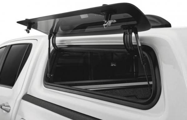 Hardtop mit aufklappbaren Seitenscheiben, in Wagenfarbe lackiert, kabinenhoch, für Toyota Hilux Doppelkabiner, Modell 2021